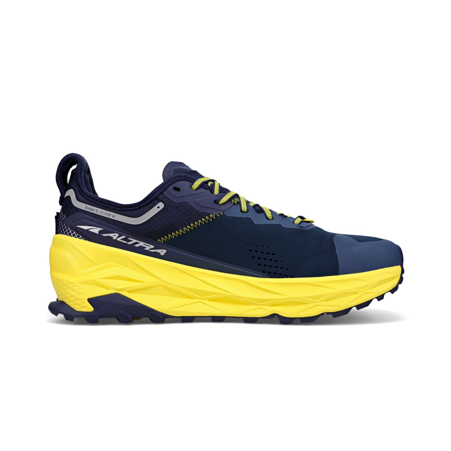 Altra Olympus 5 Men's Trail Running Shoes Navy | South Africa-39764859